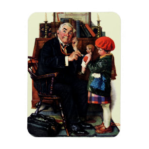 Imán Médica y muñeca