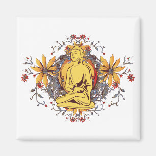 Imán Medicina Buda en la meditación