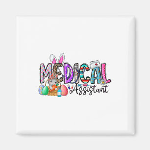 Imán Medicina Retro Istant Bunny Eggs Enfermería Pascua