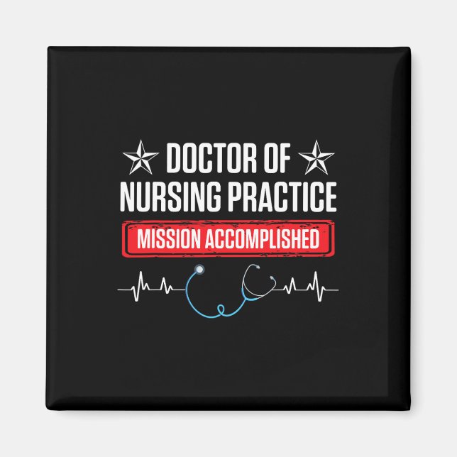Imán Médico De La Práctica De La Enfermería De Dnp Real (Frente)