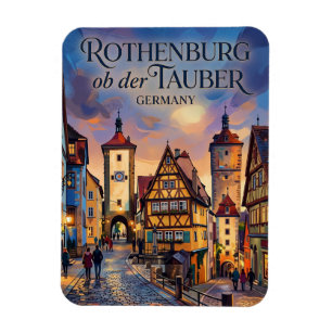 Imán Medieval Old Town, Rothenburg ob der Tauber