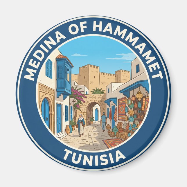Imán Medina de Hammamet Túnez (Frente)