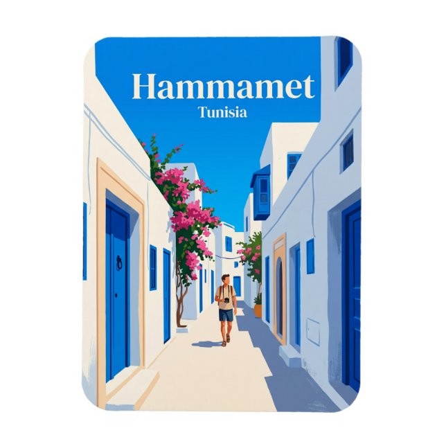 Imán Medina de Hammamet Túnez (Vertical)