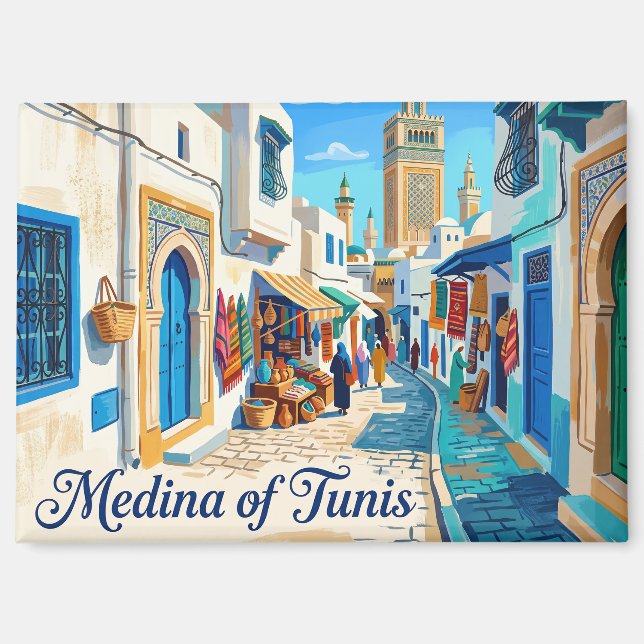 Imán Medina de Túnez Túnez (Anverso)