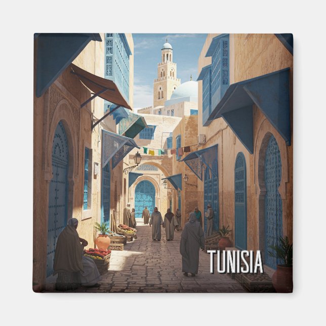 Imán Medina de viaje de Túnez Túnez (Frente)