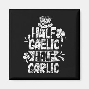 Imán Medio gaélico medio ajo día de San Patricio irland