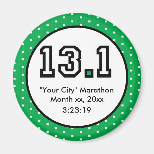 Imán Medio maratón 13,1