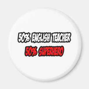Imán Medio profesor de inglés... mitad superhéroe
