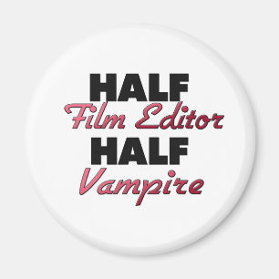 Imán Medio vampiro del medio redactor de la película