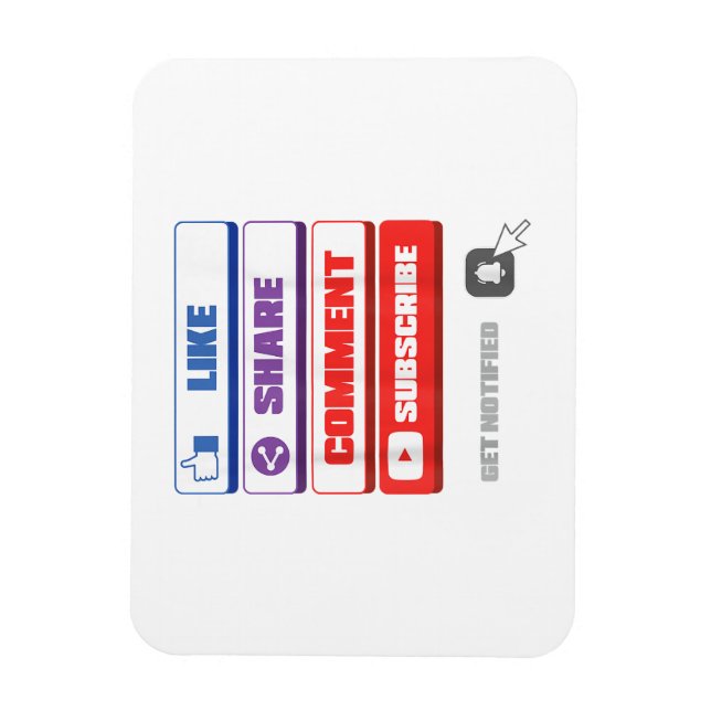 Imán Medios Sociales Me Gusta Compartir Comentar Suscri (Vertical)
