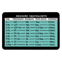 Imán Medir Equivalentes MCM Aqua Refrigerator Magnet