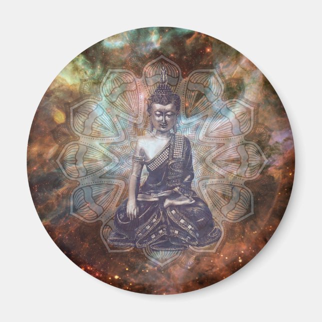 Imán meditación buddha imnet (Frente)