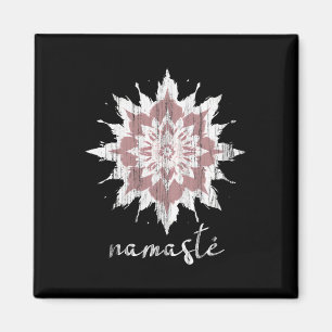 Imán Meditación Esotérica Flor de Loto Namaste Yoga