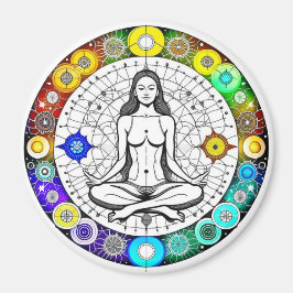 Imán Meditación pacífica tranquila y serena