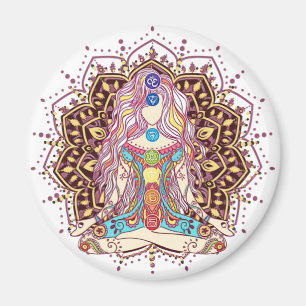 Imán Meditación y alineación de Chakra