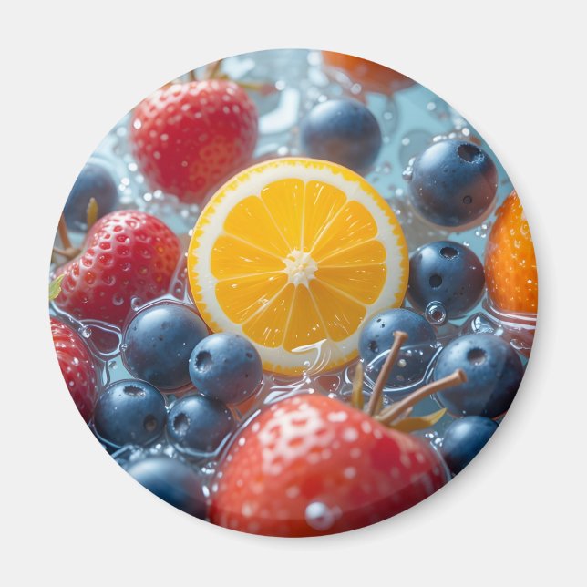 Imán Medley de Frutas Aqua (Frente)