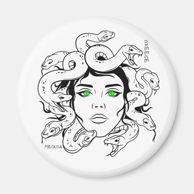 Imán Medusa  (Frente)