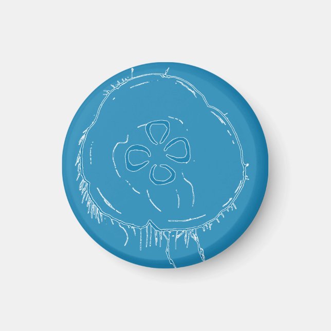 Imán Medusa Luna  (Frente)