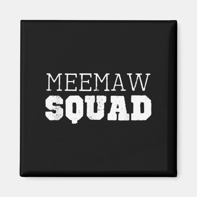 Imán Meemaw Squad Guay Funny Mee-maw (Frente)