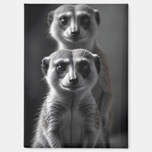 Imán Meerkat Wildlife Majestic Nature Life Wallpaper