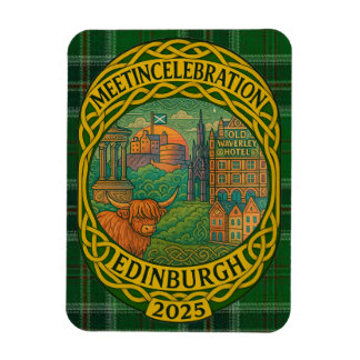 Imán MEETinCelebration Edimburgo 2025 - Magnet de día