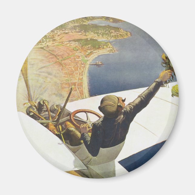 Imán Meeting d'Aviation Nice (Frente)