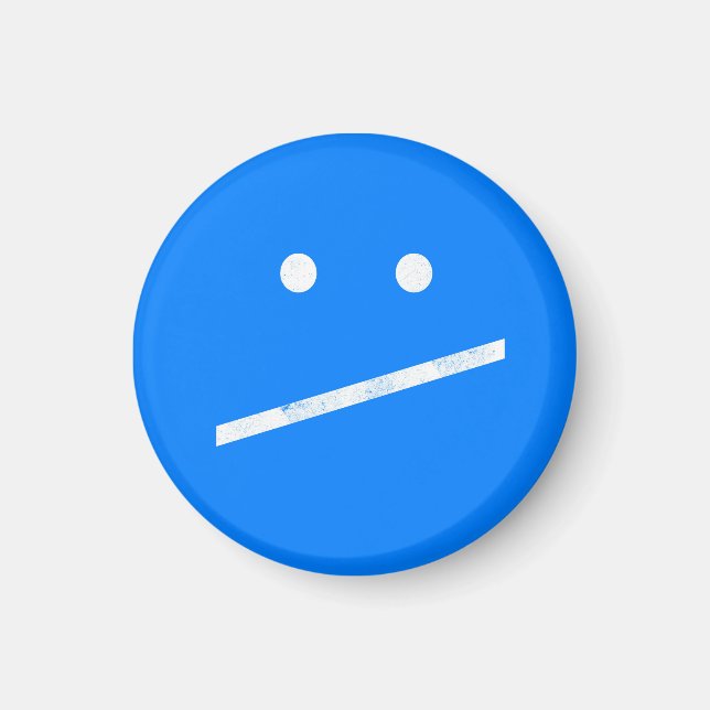 Imán Meh Face (Frente)