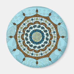 Imán Mehndi Fantasy Copper Magnet