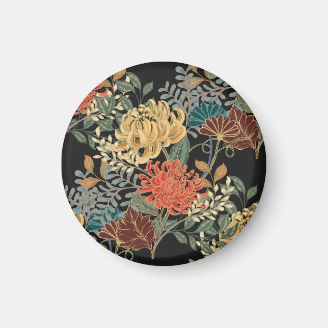 Imán Mehndi Tracery Tile: Diseño étnico sin problemas (Frente)