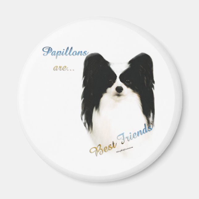 Imán Mejor Amigo Papillon 2 - Magnet (Frente)