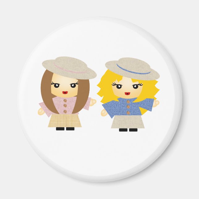 Imán Mejor Amigos para siempre (Frente)