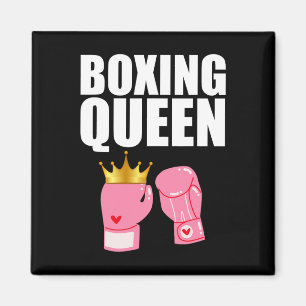 Imán Mejor Arte de Boxeo Para Chicas Guantes de Boxeo p