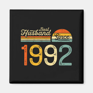Imán Mejor Camisa 34º Aniversario de Boda Esposo Desde