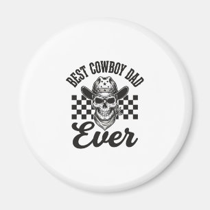 Imán Mejor diseño de camisa occidental de cráneo de pap