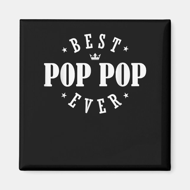 Imán Mejor Diseño Pop Pop Ever - Pop (Frente)