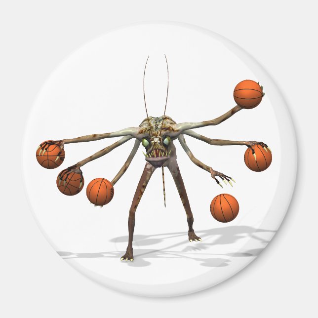 Imán Mejor Dribbler de Baloncesto (Frente)