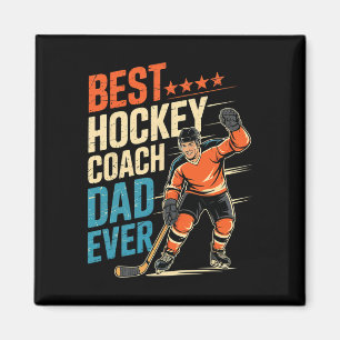 Imán Mejor Entrenador de Hockey Papá del Día del Padre