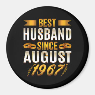 Imán Mejor Esposo Desde Agosto De 1967 Aniversario Grac