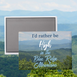 Imán Mejor Estar Alto en las Montañas Blue Ridge Viaje