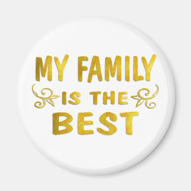 Imán Mejor familia (Frente)
