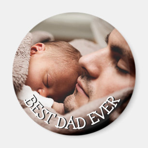 Imán Mejor foto de papá