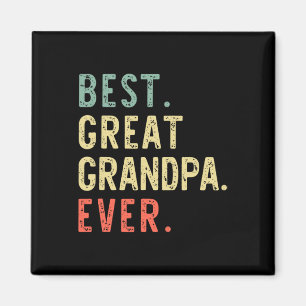 Imán Mejor Gran Abuelo De Vintage Retro Funny