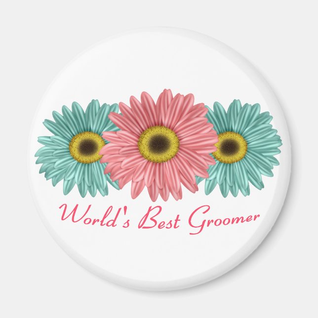 Imán Mejor Groomer del Mundo (Frente)