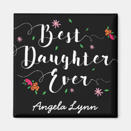Imán Mejor Hija Personalizado Magnet