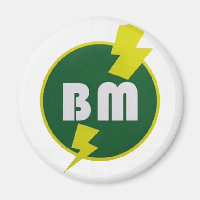 Imán Mejor hombre mag (Frente)