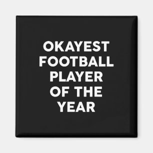 Imán Mejor jugador de fútbol americano del año divertid