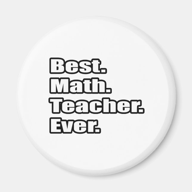 Imán Mejor Maestra De La Historia (Frente)
