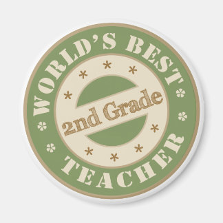 Imán Mejor Maestra de Segundo Grado del Mundo