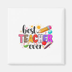 Imán Mejor Maestro De Regreso A La Escuela Lindo Enseña