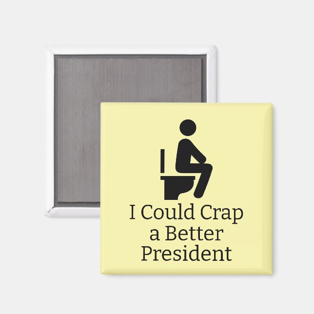 Imán Mejor Magnet presidencial (Anverso/Reverso)